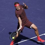 Alexander Zverev a été sorti dès son entrée en lice à Indian Wells KEYSTONE/EPA/JOHN G. MABANGLO